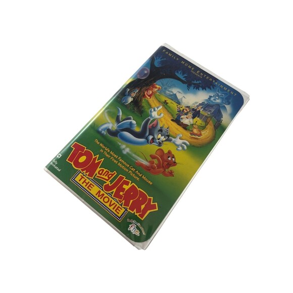 Tom And Jerry: The Movie (VHS, 1993) TESTED & Working SEE PHOTOS - Picture 4 of 8